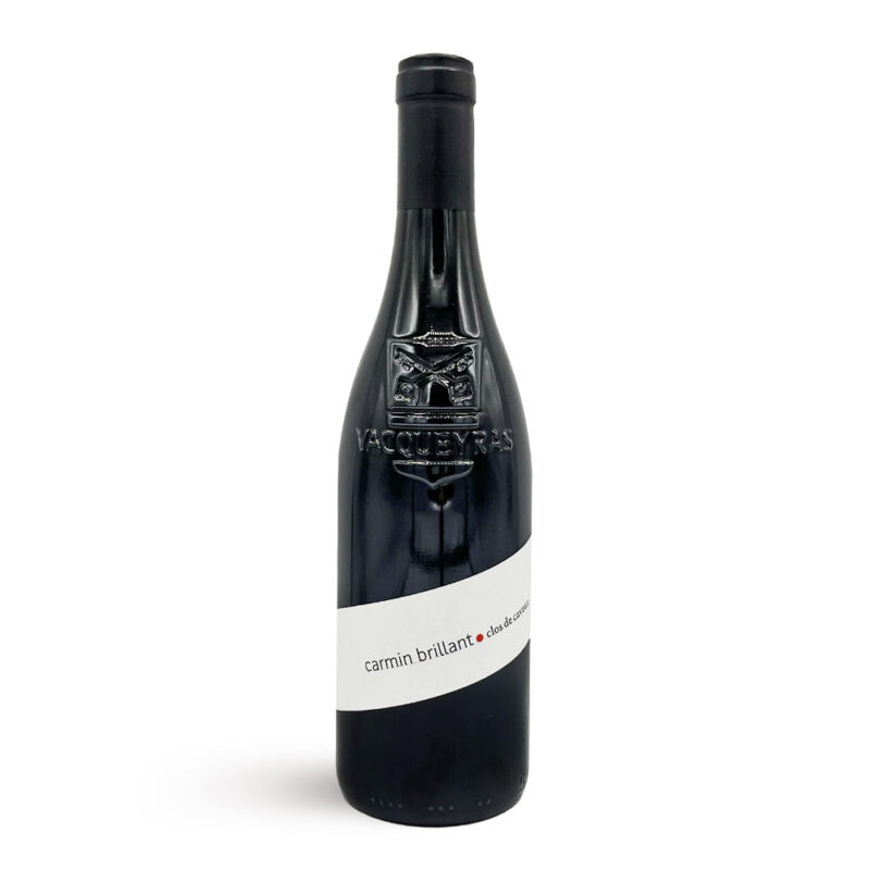 Clos de Caveau, Vacqueyras, Carmin Brillant, Côtes du Rhône, grenache, syrah