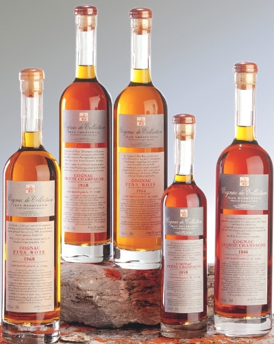 Les cognacs rares et millésimés Grosperrin