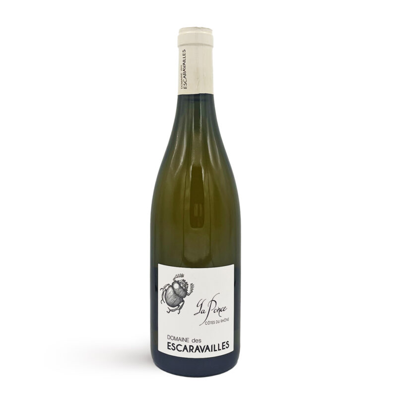 vin blanc, Côtes-du-Rhône, Domaine des Escaravailles, La Ponce