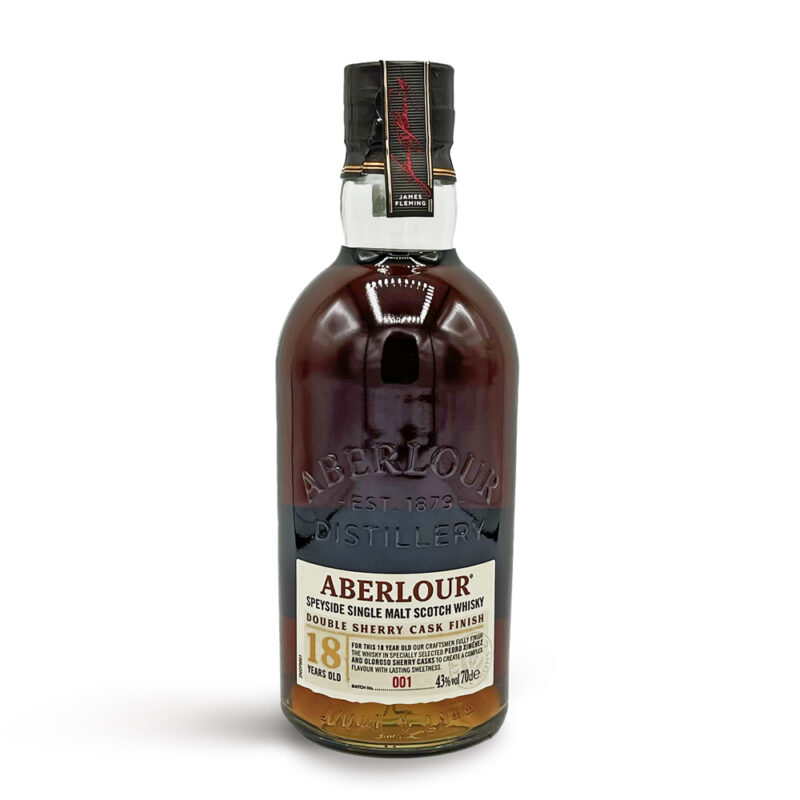 Whisky Ecosse Aberlour double sherry cask 18 ans