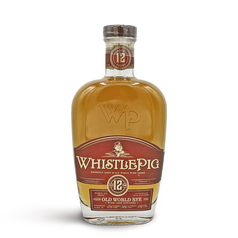 Whistle Pig whisky bourbon rye canada 12 ans