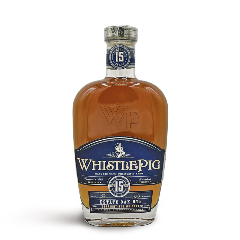 Whistle Pig whisky bourbon rye canada 15 ans