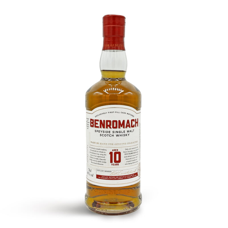 Whisky Ecosse Benromach Speyside 10 ans