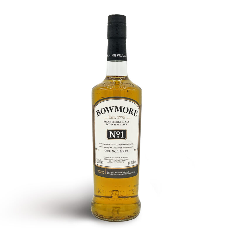 Whisky tourbé Ecosse Bowmore numéro 1