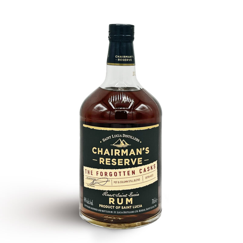 Rhum ambré Sainte Lucie Chairman's Reserve The forgotten cask