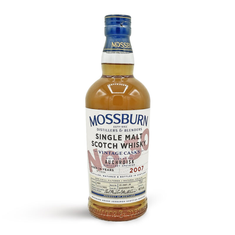 Whisky Ecosse Mossburn Auchroisk 2007 14 ans