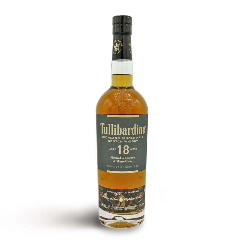 Whisky Ecosse Tullibardine 18 ans