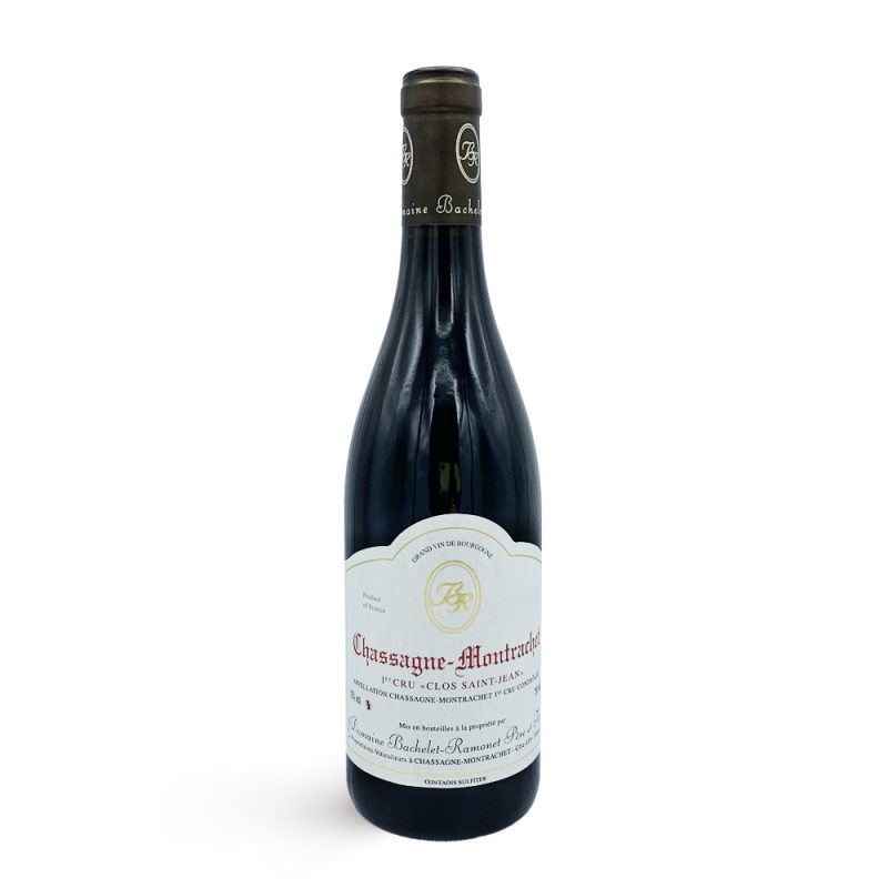 Bachelet-Ramonet, Chassagne Montrachet rouge, Clos Saint-Jean, vin de Bourgogne, pinot noir