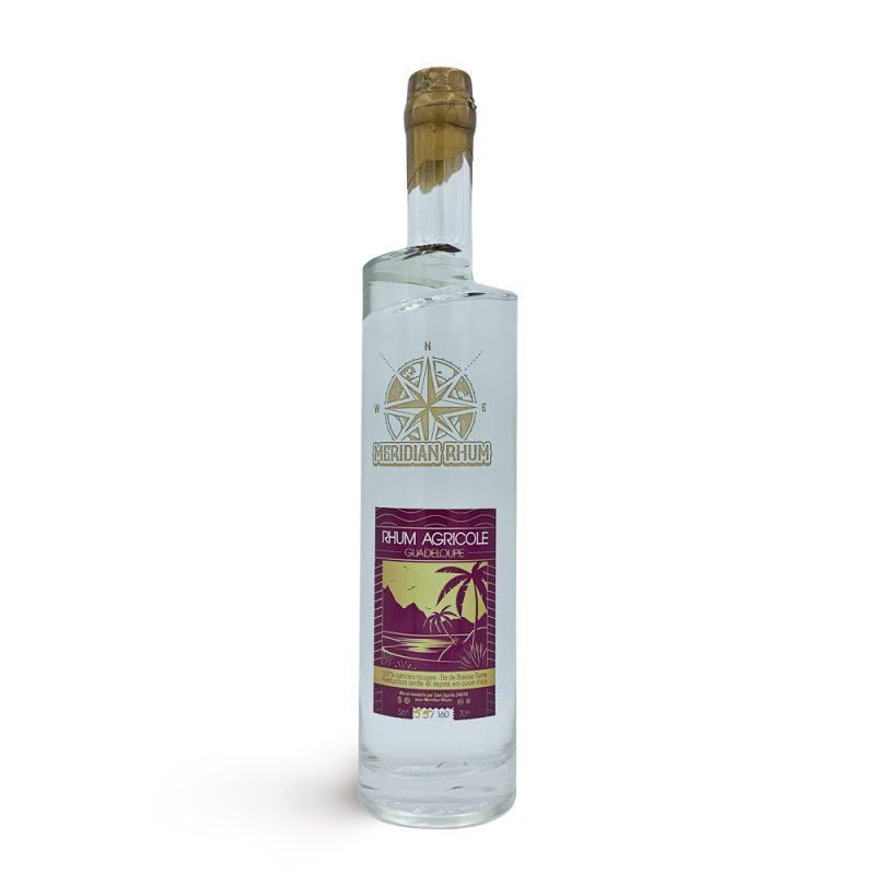 Meridian, rhum blanc, Guadeloupe