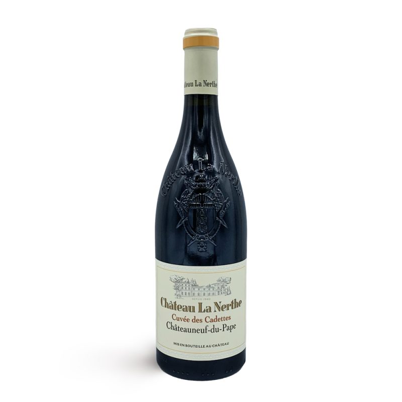 Château La Nerthe, cuvée Les Cadettes, Châteauneuf-du-Pape, Côtes-du-Rhône, grenache