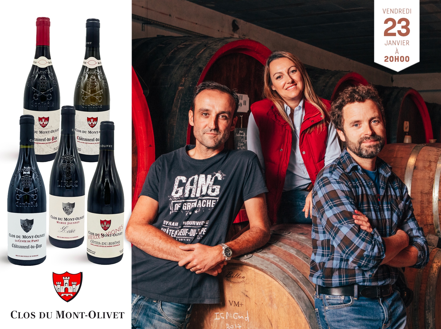 Mont-Olivet Jamet au sommet de la Côte-Rôtie