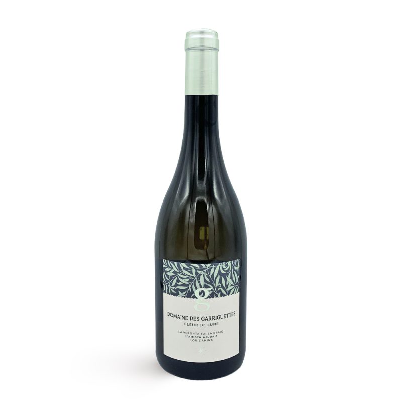 Domaine des Garriguettes, Sébastien Clément, Châteauneuf de Gadagne, Côtes du Rhone, Fleur de lune blanc